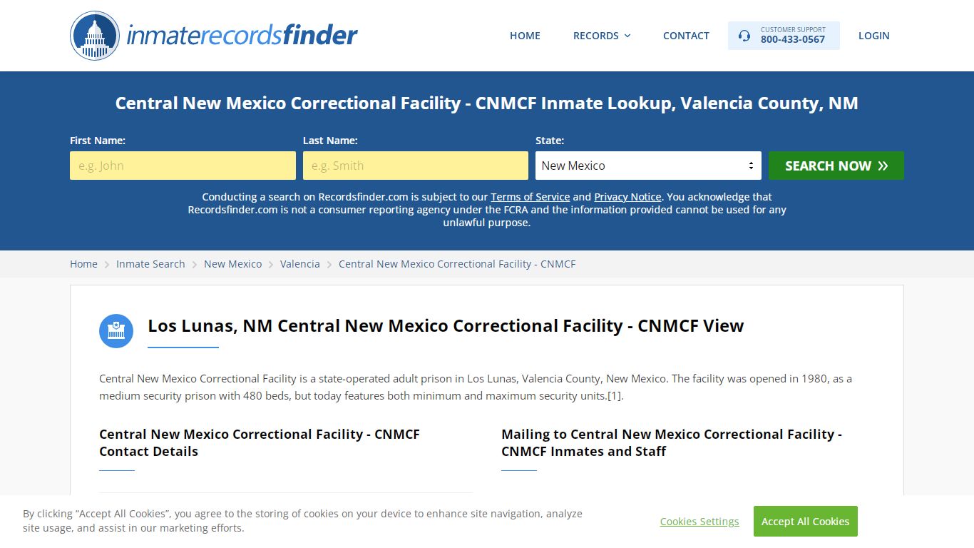 Central New Mexico Correctional Facility - CNMCF Inmate ...